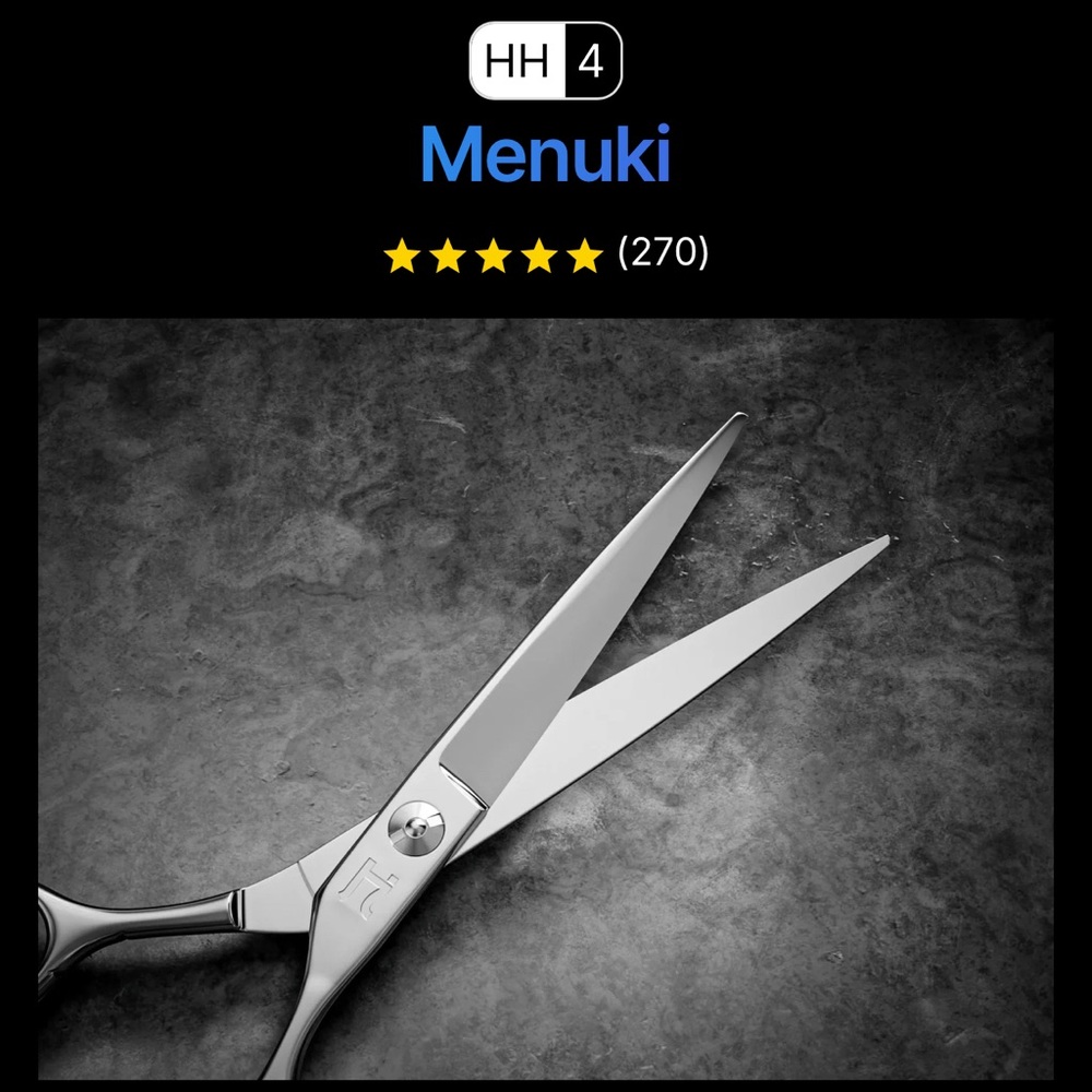 HH-4 Hattori Hanzo Menuki 6.5 shear